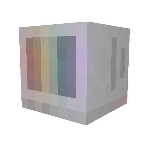 dreamYoutubeLive Minecraft avatar head, 3D render