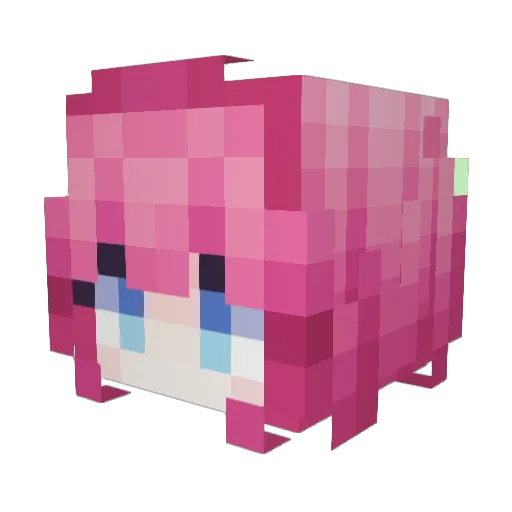 dream_sound007 Minecraft avatar head, 3D render