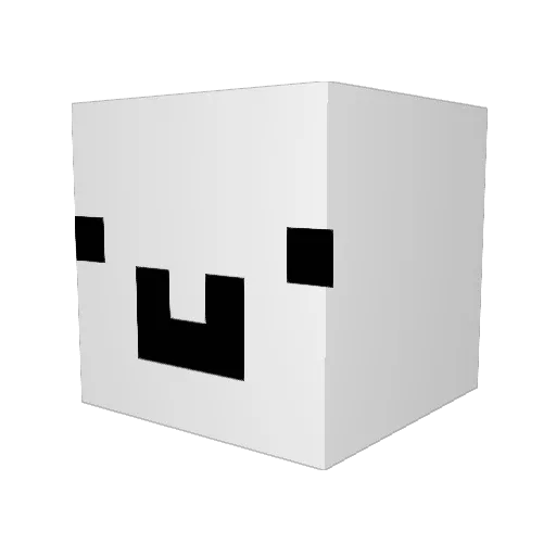 dreamfan9876 Minecraft avatar head, 3D render