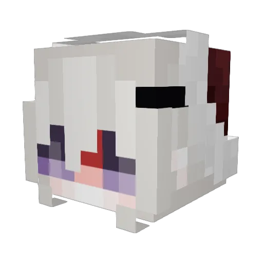 dreamh4k Minecraft avatar head, 3D render