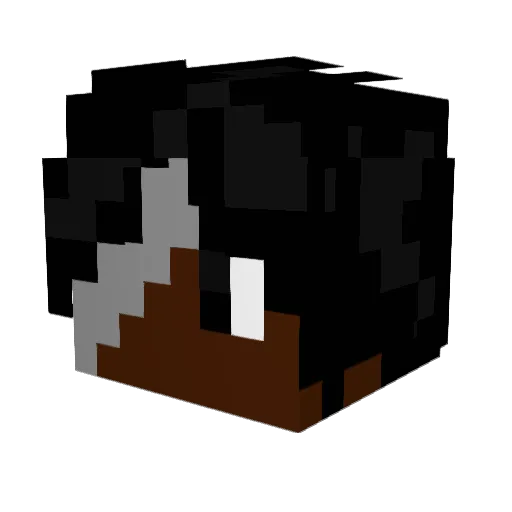 dreamhawk04 Minecraft avatar head, 3D render