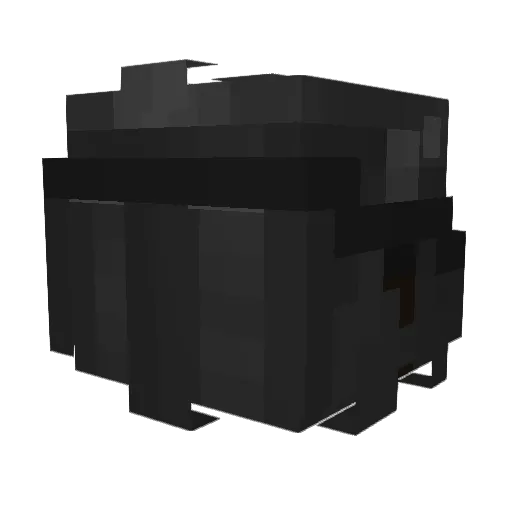 dreamingod Minecraft avatar head, 3D render