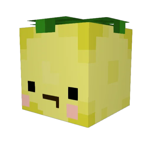 dreamlife23 Minecraft avatar head, 3D render