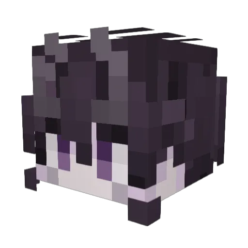 dreamstar1024 Minecraft avatar head, 3D render