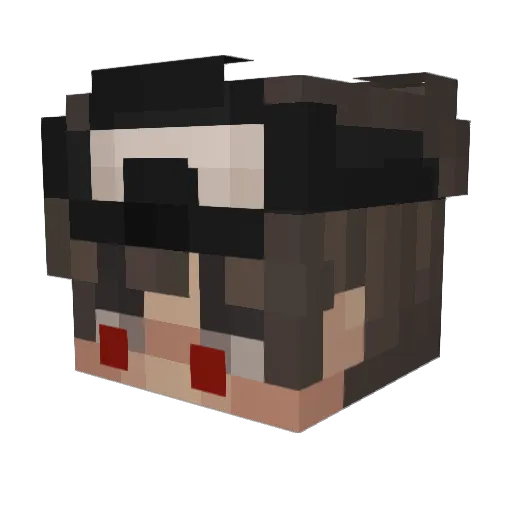 dreamy_SWEAT Minecraft avatar head, 3D render
