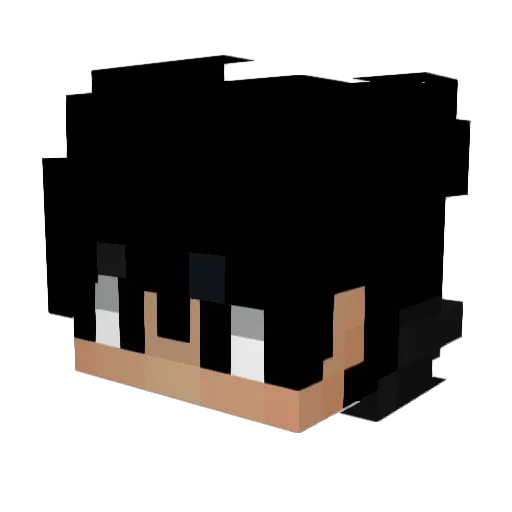 dreamyboy Minecraft avatar head, 3D render