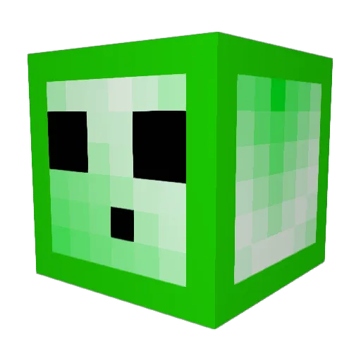dredge02 Minecraft avatar head, 3D render