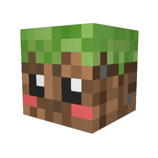 dreeluvzpie Minecraft avatar head, 3D render