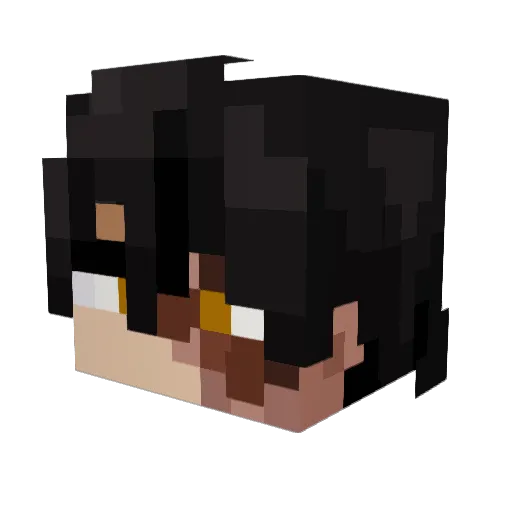 dreggen256 Minecraft avatar head, 3D render
