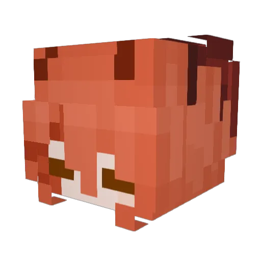 dreincognito Minecraft avatar head, 3D render