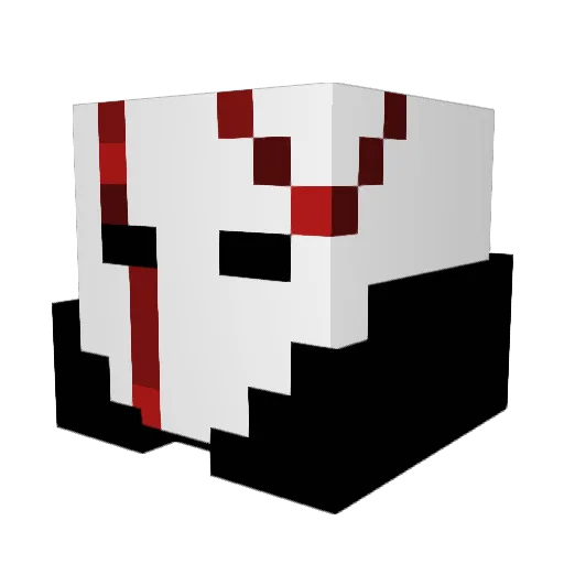 dremstyle Minecraft avatar head, 3D render