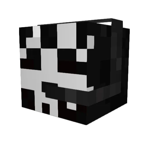 drew203 Minecraft avatar head, 3D render