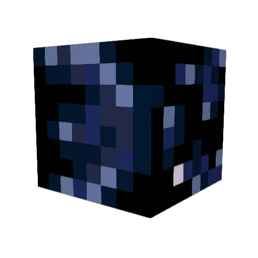 drew3laser Minecraft avatar head, 3D render