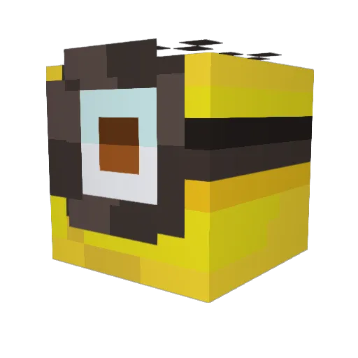 drewdge Minecraft avatar head, 3D render