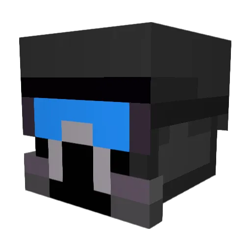 drewec03 Minecraft avatar head, 3D render