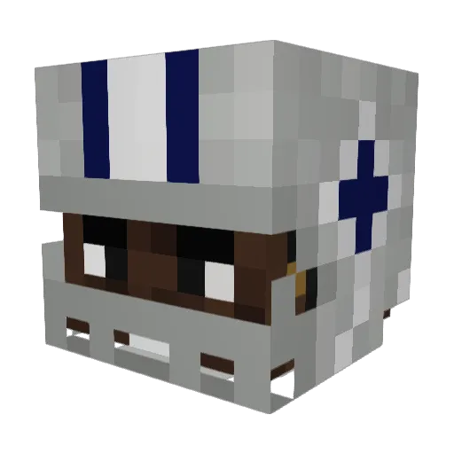 dreww999 Minecraft avatar head, 3D render
