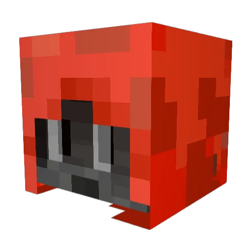 drfexo Minecraft avatar head, 3D render