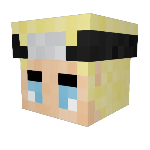 drgnchris Minecraft avatar head, 3D render