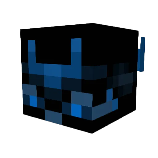 dri0n Minecraft avatar head, 3D render