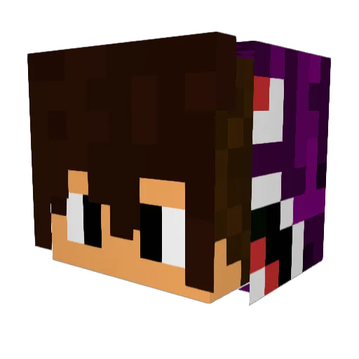 drip_too_hard Minecraft avatar head, 3D render