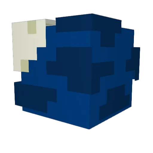 drippapi Minecraft avatar head, 3D render
