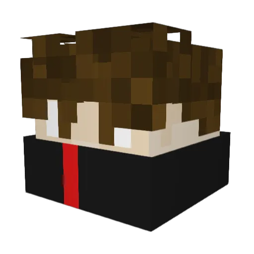 drippyjippi69 Minecraft avatar head, 3D render
