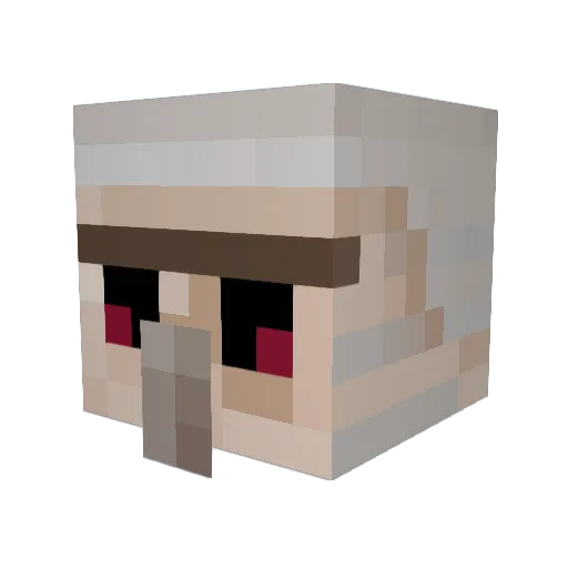 drippykota Minecraft avatar head, 3D render