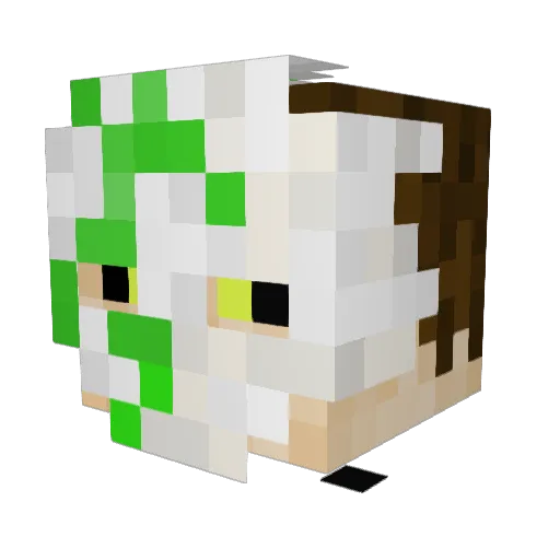 driquelme2699 Minecraft avatar head, 3D render