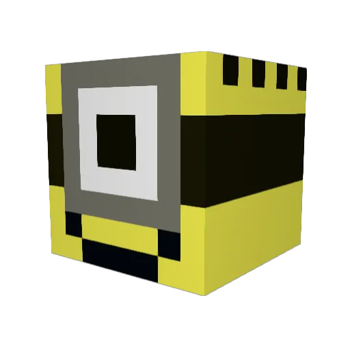 driven_culture Minecraft avatar head, 3D render
