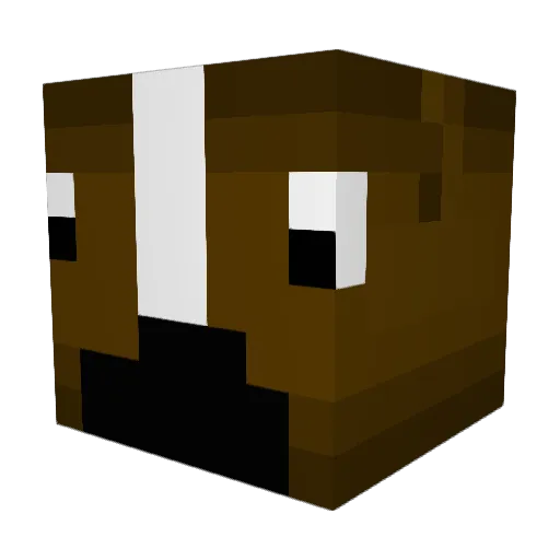 drivenwarryer57 Minecraft avatar head, 3D render