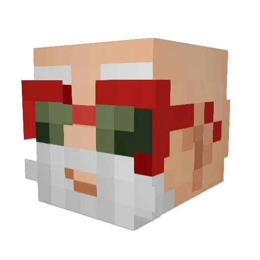 drix56 Minecraft avatar head, 3D render