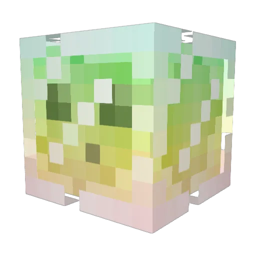 drkiwi Minecraft avatar head, 3D render
