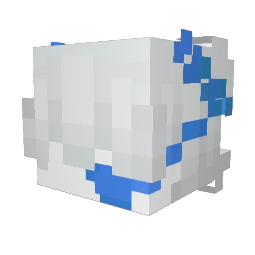 drkxtt Minecraft avatar head, 3D render