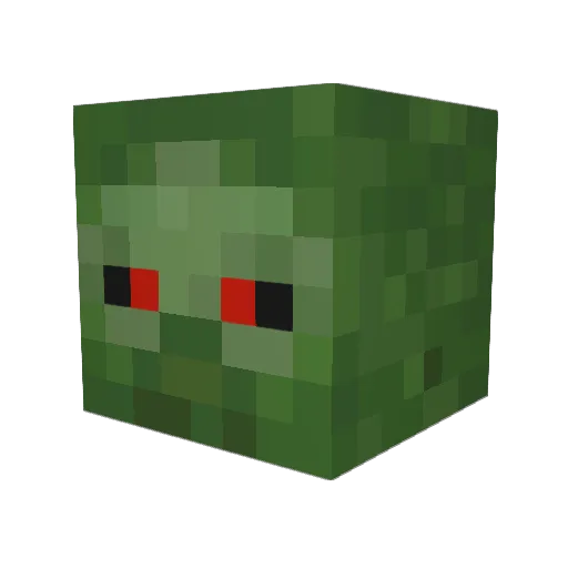 drlt2014 Minecraft avatar head, 3D render