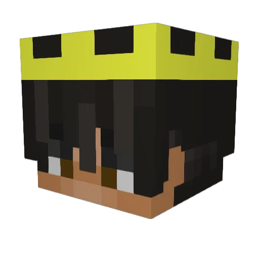 drmaxe Minecraft avatar head, 3D render
