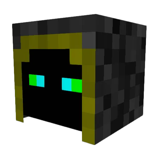 drockmilton Minecraft avatar head, 3D render