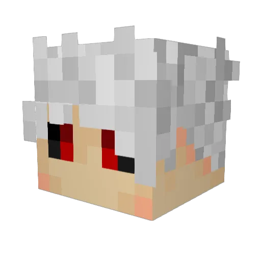drog701 Minecraft avatar head, 3D render