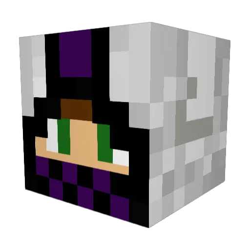 drogba119 Minecraft avatar head, 3D render