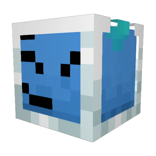 droolfang Minecraft avatar head, 3D render