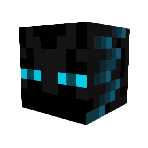 dropkilll Minecraft avatar head, 3D render