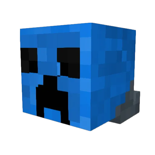 droptip242 Minecraft avatar head, 3D render