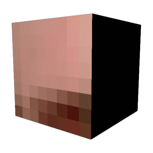 droseph21 Minecraft avatar head, 3D render