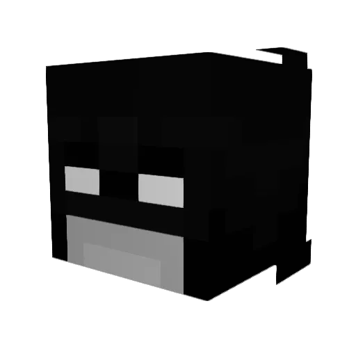 drowsy11 Minecraft avatar head, 3D render