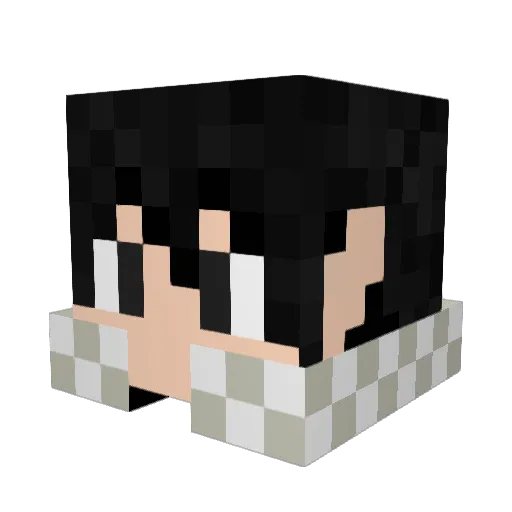 drpepper182 Minecraft avatar head, 3D render