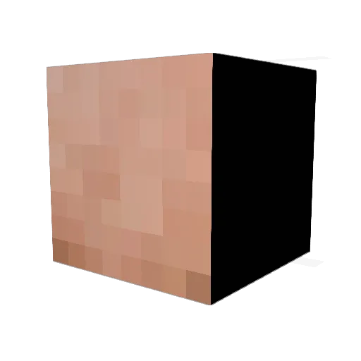 drr_phil Minecraft avatar head, 3D render