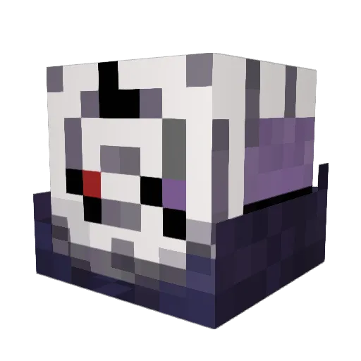 drrraaagosss Minecraft avatar head, 3D render