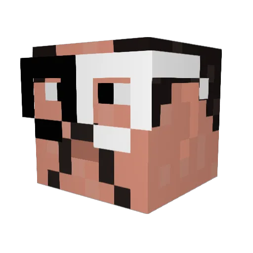 drumhero36 Minecraft avatar head, 3D render