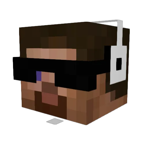 drummer0804 Minecraft avatar head, 3D render
