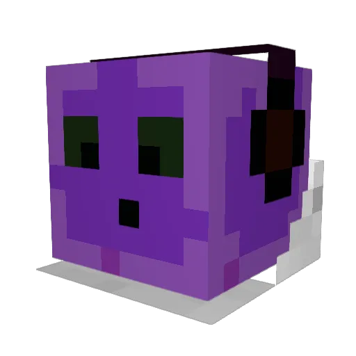 drummer2443 Minecraft avatar head, 3D render