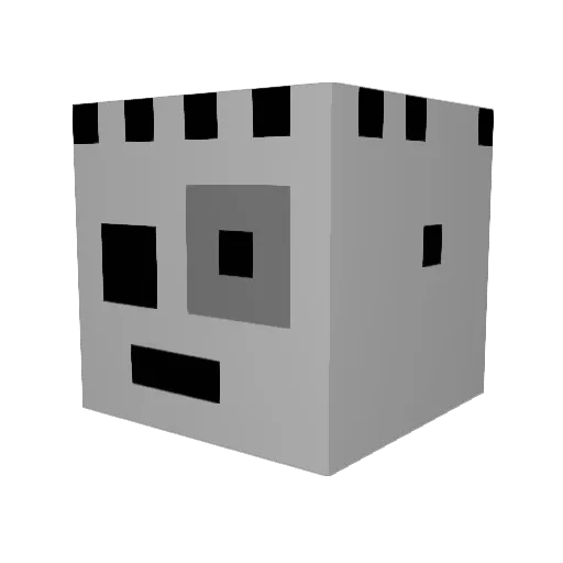 drumst1cker Minecraft avatar head, 3D render